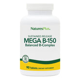 NaturesPlus Mega B-150 B-Complex supplement front view