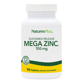 NaturesPlus Mega Zinc 100mg tablet front view