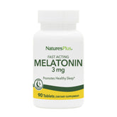 NaturesPlus Melatonin 3 mg Fast-Acting Tablets front view
