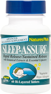 NaturesPlus Melatonin 3 mg Tablets front view with packaging