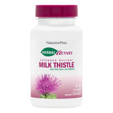 NaturesPlus Milk Thistle Extended Release 500mg Tablets front view