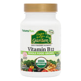 NaturesPlus Source of Life Garden Vitamin B12 60 capsules front view