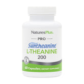 NaturesPlus Suntheanine L-Theanine 45g supplement front view