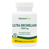 NaturesPlus Ultra Bromelain 1500 1500mg tablets front view