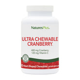 NaturesPlus Ultra Cranberry chewable tablets front view