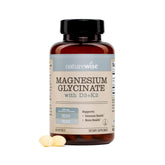 NatureWise Magnesium Glycinate softgel bottle front view