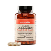 NatureWise Multi Collagen Capsules 1650mg front view