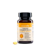 NatureWise Vegan Vitamin D3 + K2 Softgels front view