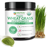 Nautical Elements Organic Wheat Grass Juice Powder front view