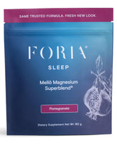 Ned Magnesium Supplement pouch front view with pomegranate flavour
