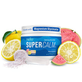 Nello SuperCalm Blue Coconut Powder Drink Mix front view