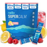 Nello SuperCalm Raspberry Lemonade Powder front view