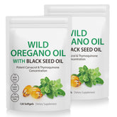NenMaoKeNu Oil of Oregano Softgels front view packaging