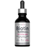 NeoCell Biotin Fast Acting Liquid 10,000 mcg front view