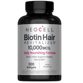 NeoCell Biotin Hair Revitalizer softgels 300 count bottle front view