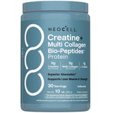 NeoCell Creatine + Multi Collagen Bio-Peptides Protein Powder front view