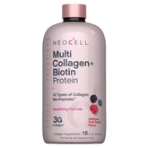 NeoCell Multi Collagen + Biotin liquid supplement front view