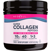 NeoCell Super Collagen Peptides Powder 14.1 oz canister front view
