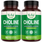 Nested Naturals Choline Supplement 500mg front view