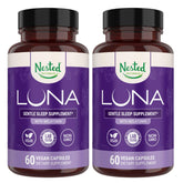 Nested Naturals Luna Sleep Aid Capsules front view