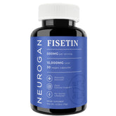 Neurogan Fisetin Supplement 500mg vegan capsules front view