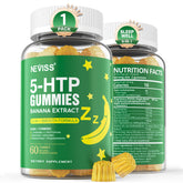 NEVISS 5-HTP Gummies 400mg front view with packaging