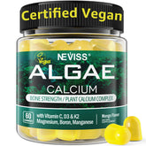 NEVISS Algae Calcium Gummies bottle front view