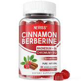 NEVISS Berberine HCl with Ceylon Cinnamon Gummies front view