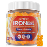NEVISS Iron Gummies 55g packaging front view