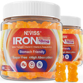 NEVISS Iron Gummies front view packaging