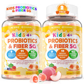 NEVISS Kids Probiotic & Fiber Gummies front view with packaging