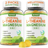 NEVISS Liposomal L-Theanine Magnesium Gummies front view