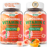 NEVISS Liposomal Vitamin C Gummies 1000mg front view