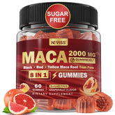 NEVISS Maca Root Liquid Filled Gummy Sleep Supplement front view