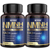 NEVISS NMNH Supplement 500mg front view packaging