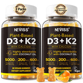 NEVISS Vitamin D3K2 Gummies 5000IU front view