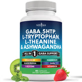 NEW AGE All-in-One GABA Support Supplement 100g front view