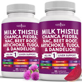 NEW AGE Astragalus Liver Support Supplement front view