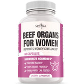 NEW AGE Beef Organ Supplement for Women front view
