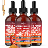 NEW AGE Cayenne Pepper Liquid Drops bottle front view
