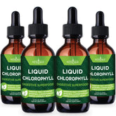NEW AGE Chlorophyll Drops 4 Pack front view