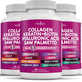 NEW AGE Collagen Capsules front view with label