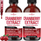 NEW AGE Cranberry Liquid Drops bottle front view