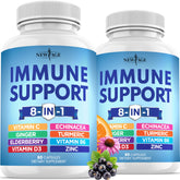 NEW AGE Echinacea daily wellness Support Capsules front view