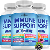 NEW AGE Echinacea Supplement 180 Count front view