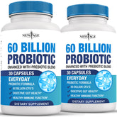NEW AGE Probiotics 60 Billion CFU capsule bottle front view