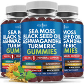 NEW AGE Sea Moss Gummies 10-in-1 Supplement front view