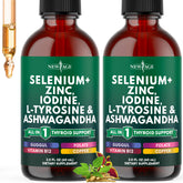 NEW AGE Selenium + Adaptogen Drops 142g front view