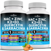 NEW AGE Triphala NAC Supplement Capsules bottle front view