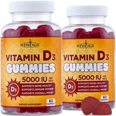 NEW AGE Vitamin D3 Gummies front view with packaging